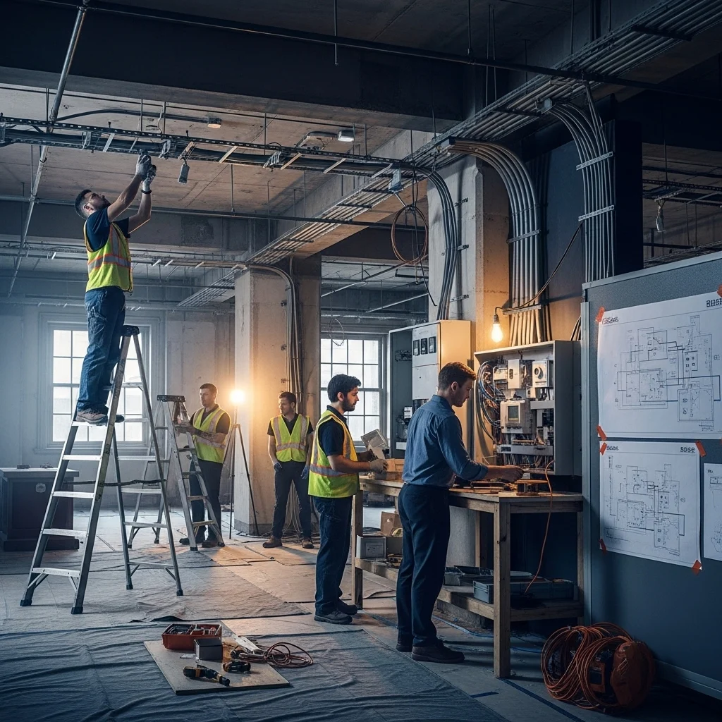 instalasi Building automation system
