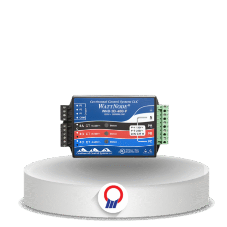 WattNode 480 VAC 3-phase Delta/Wye kWh Transducer Sensor