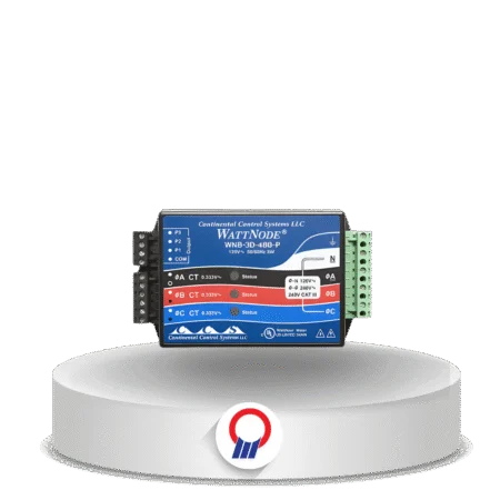 WattNode 480 VAC 3-phase Delta/Wye kWh Transducer Sensor