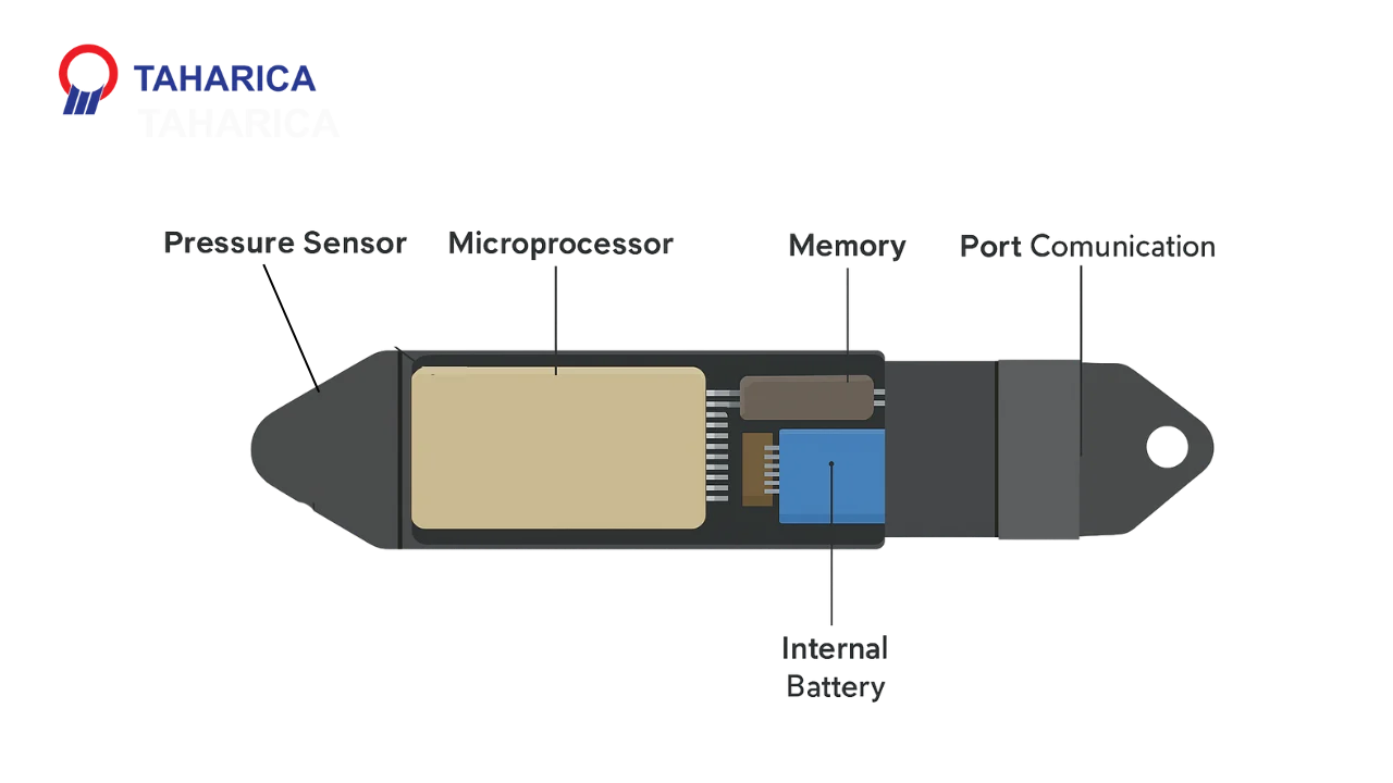Cara Kerja Data Logger Air - Komponen Data Logger Air Taharica