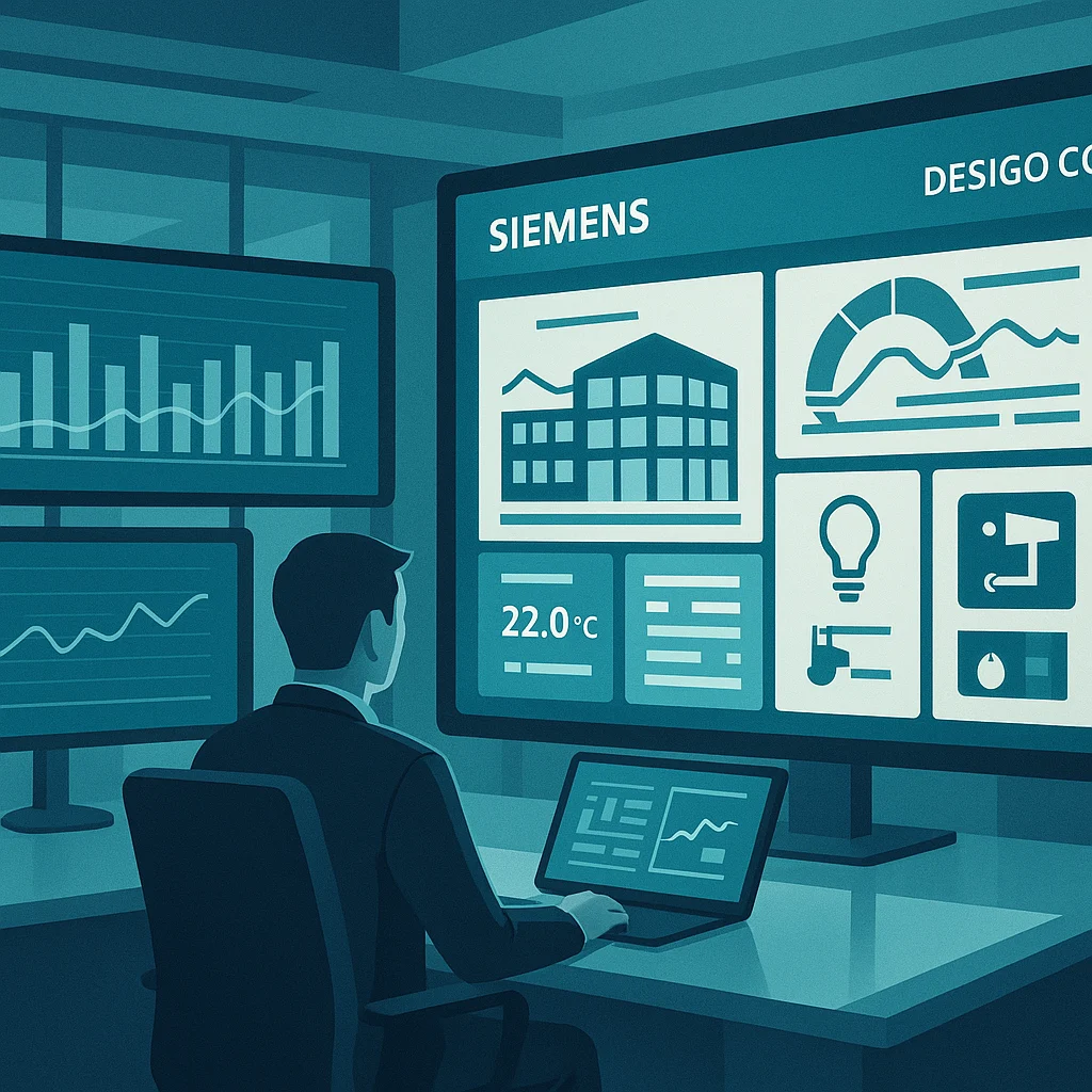 Dashboard Desigo CC Siemens
