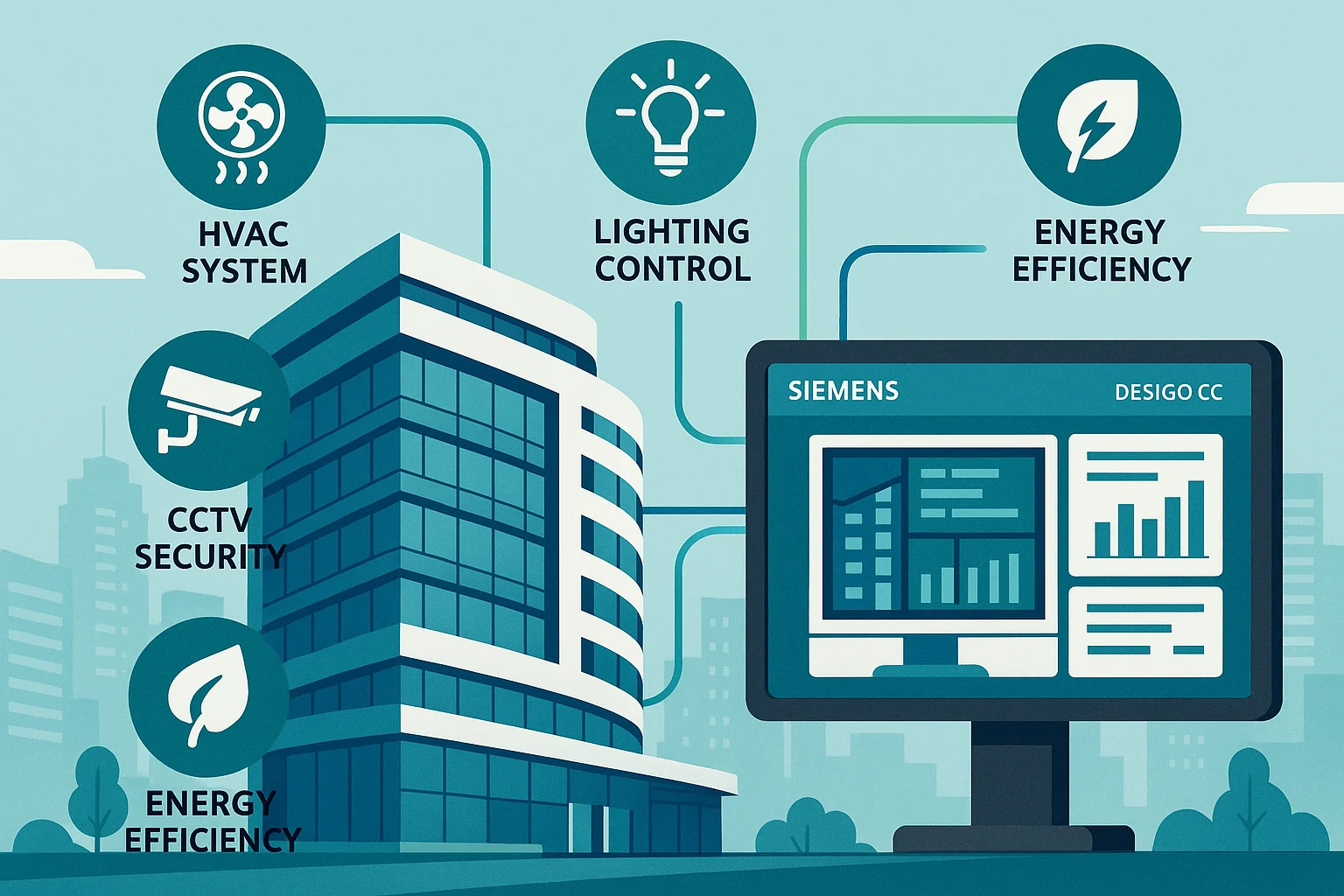 Smart Building dengan Integrasi Siemens BAS