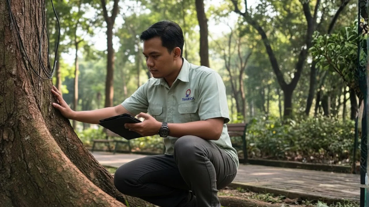 Deteksi kesehatan pohon akurat- taharica