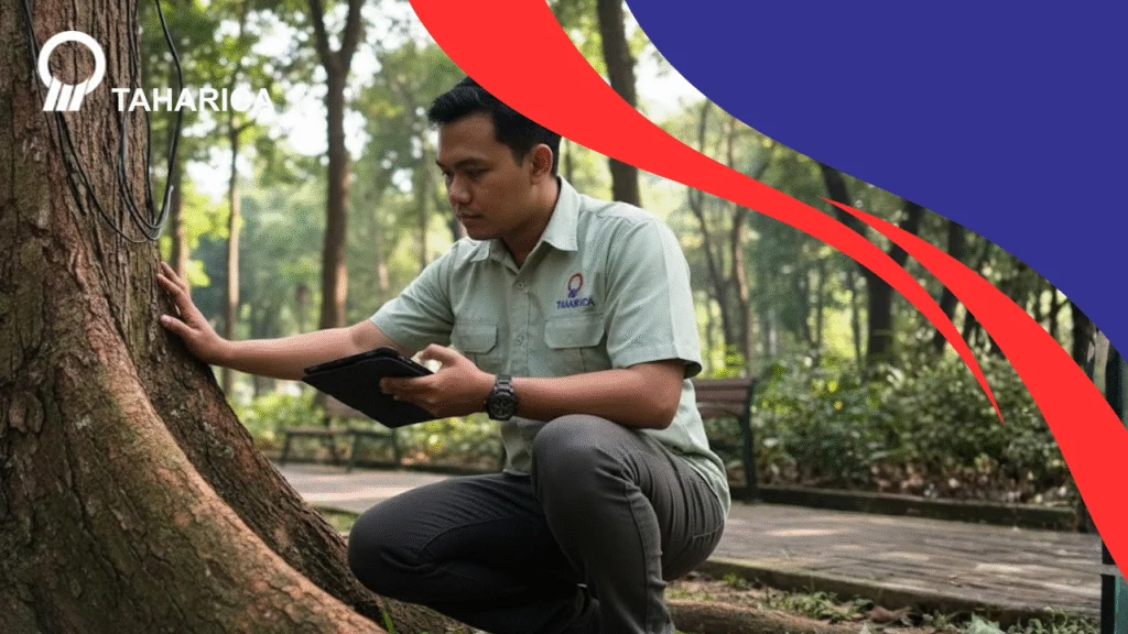 Tree Monitoring System Cara Kerja