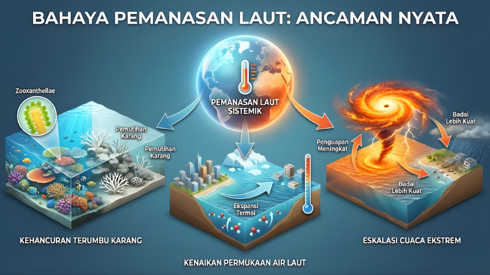 Bahaya Pemanasan Laut: Dampak dan Pencegahan Efektif - Taharica