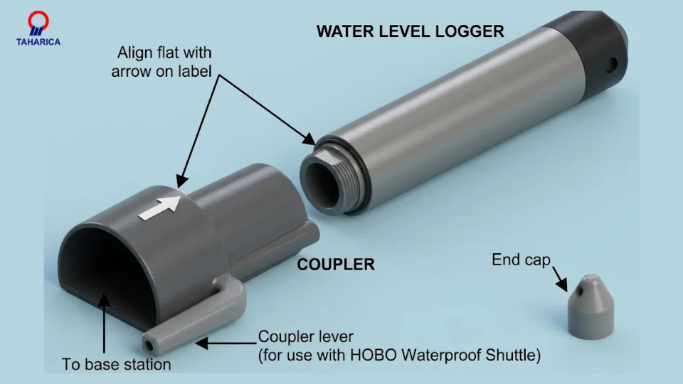 komponen hobo u20l water level data logger - taharica