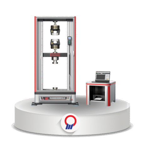 200/300KN Metal Material Universal Electronic Tensile Testing Machine With Hydraulic Flat Push Grip