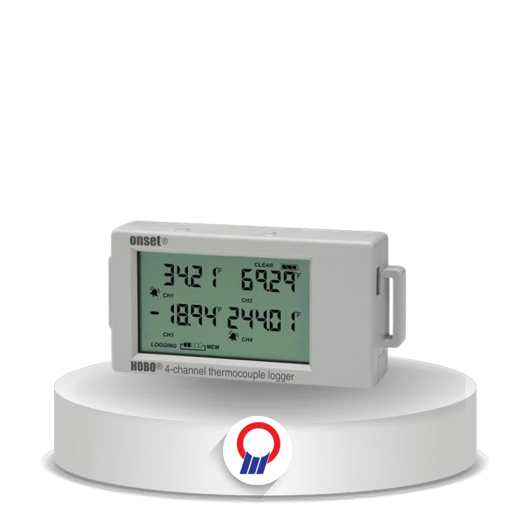 HOBO UX120-014M 4-Channel Thermocouple Data Logger