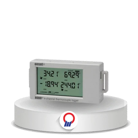 HOBO UX120-014M 4-Channel Thermocouple Data Logger