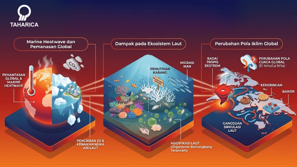 bahaya pemanasan laut marine heatwave - taharica