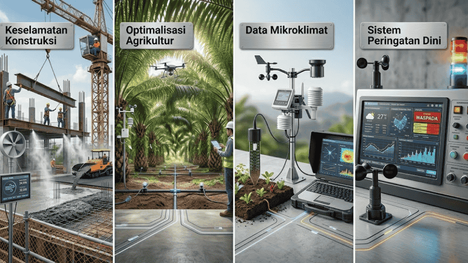 fungsi pemantauan cuaca dengan weather staiton - taharica