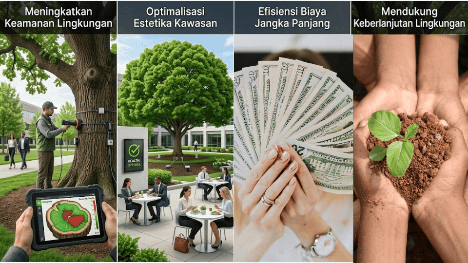 manfaat pemntauan kesehatan pohon perkantoran - taharica