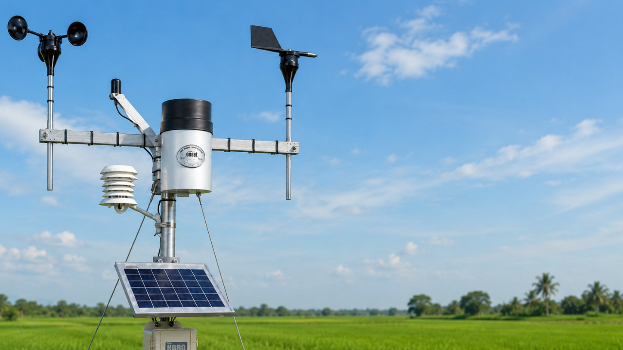 Distributor weather station