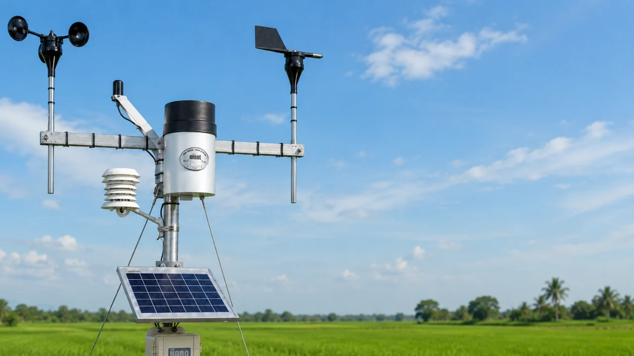 Distributor weather station