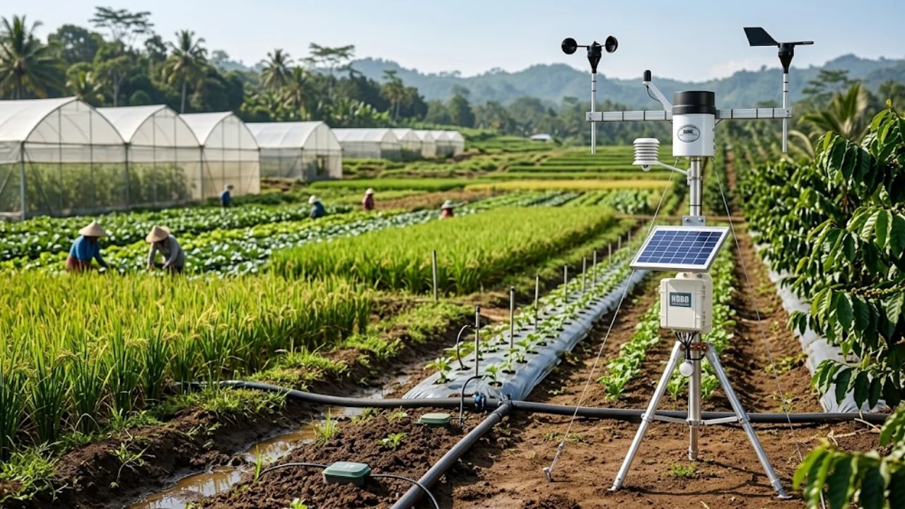 distributor weather station Indonesia